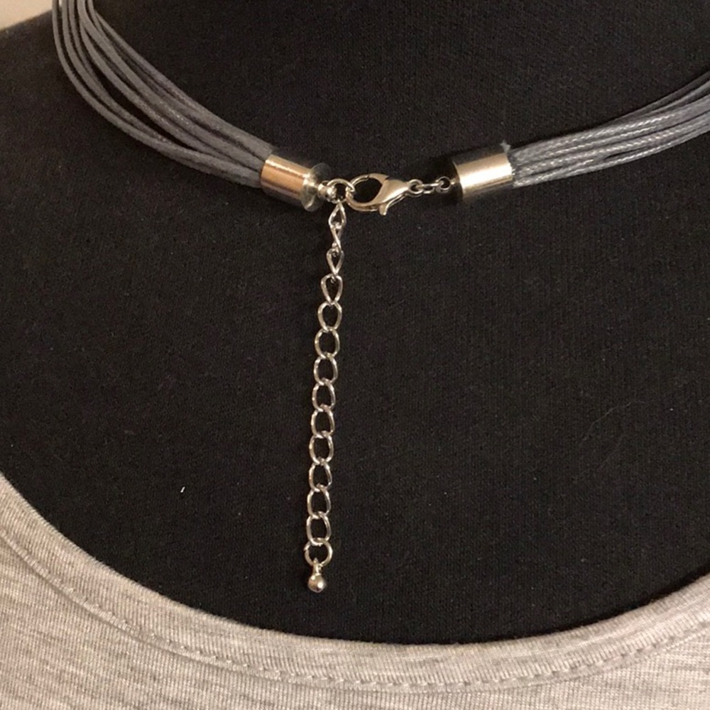 Statement Necklace silver tone  fashion Jewelry - Picture 3 of 3